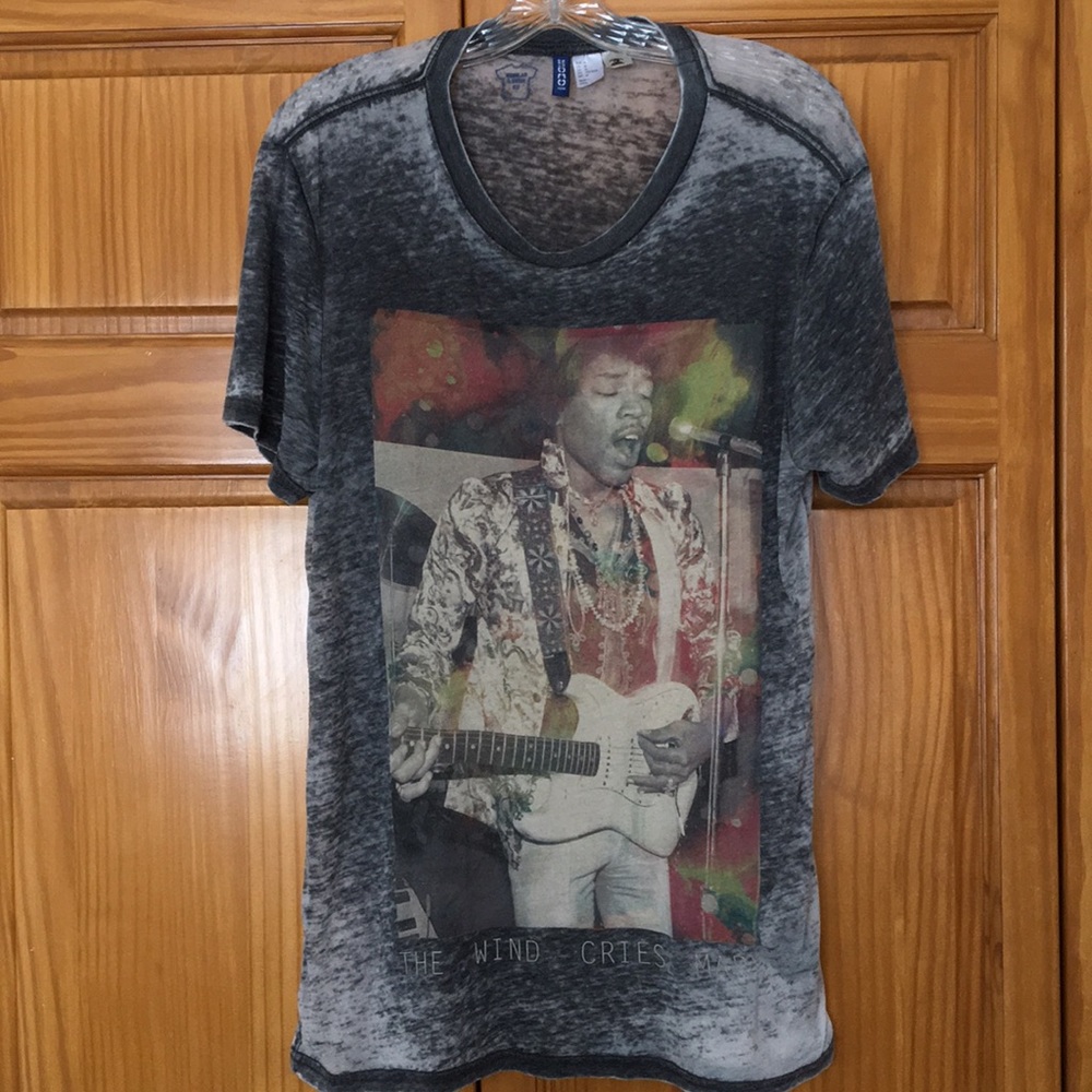 Divided Authentic Jimi Hendrix Tee Size Medium